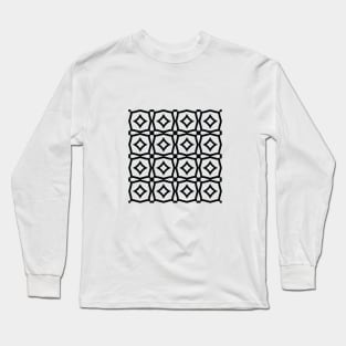 Bold rhombus mosaic Long Sleeve T-Shirt